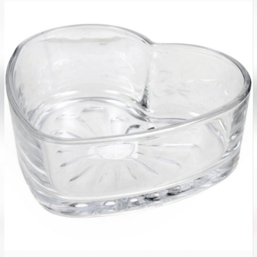 Heart Glass Bowl